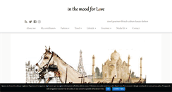 Desktop Screenshot of inthemoodforlove.it